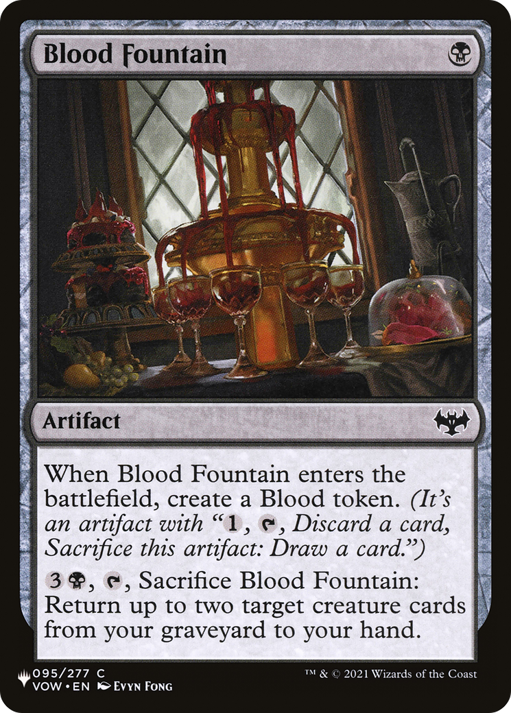 Blood Fountain |  (VOW-95) [The List]