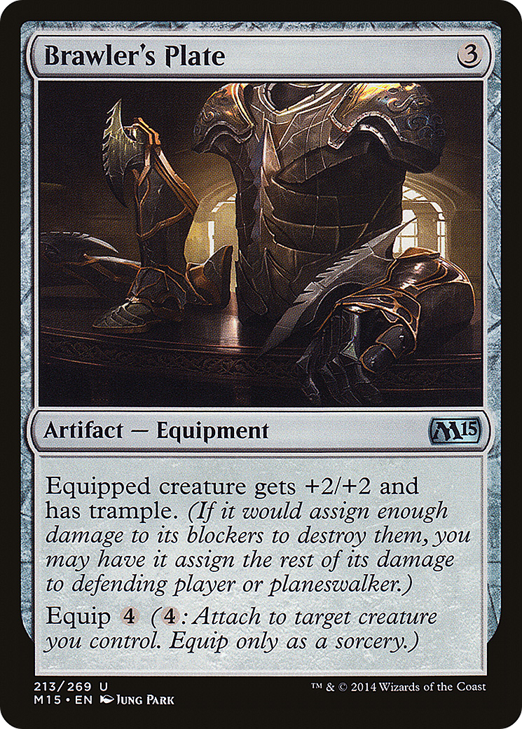Brawler's Plate [Magic 2015] Foil