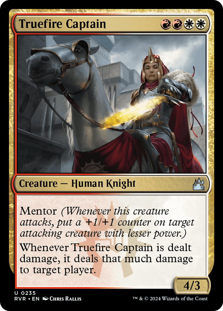 Truefire Captain [Ravnica Remastered] Foil