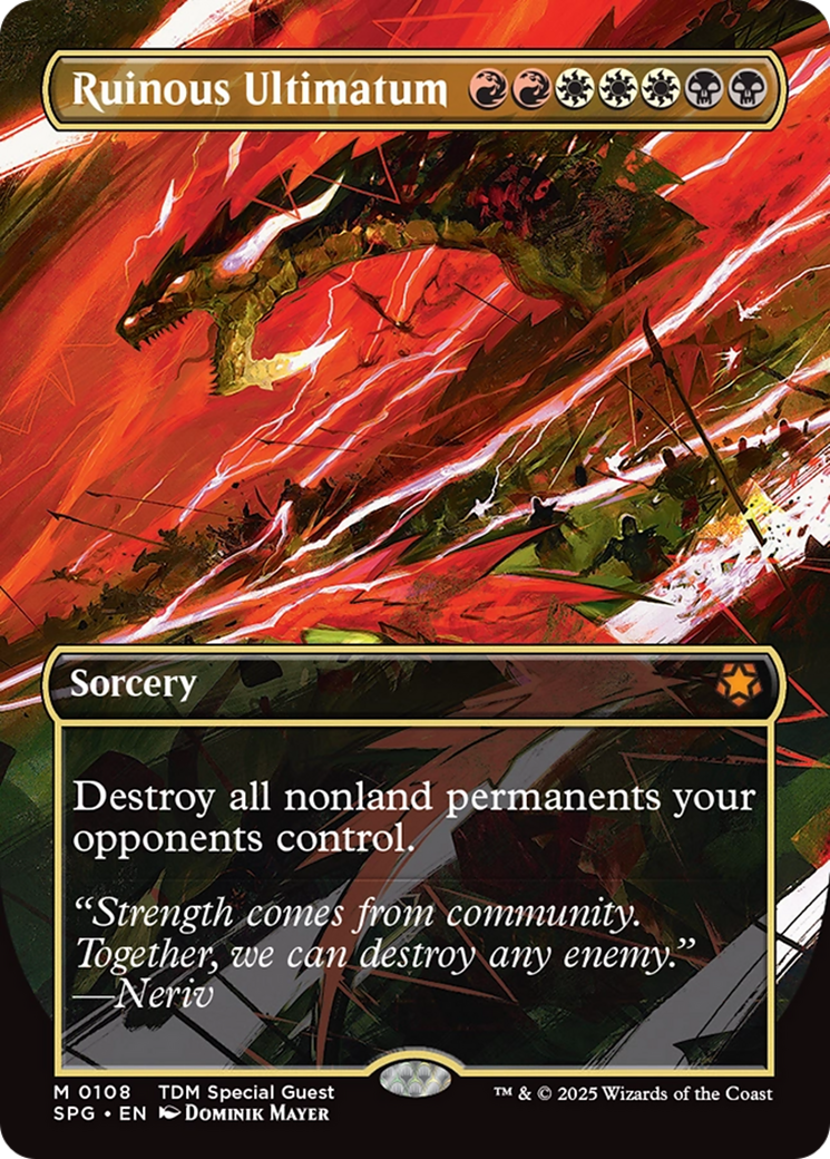 Ruinous Ultimatum (108) [Special Guests]  (Borderless)