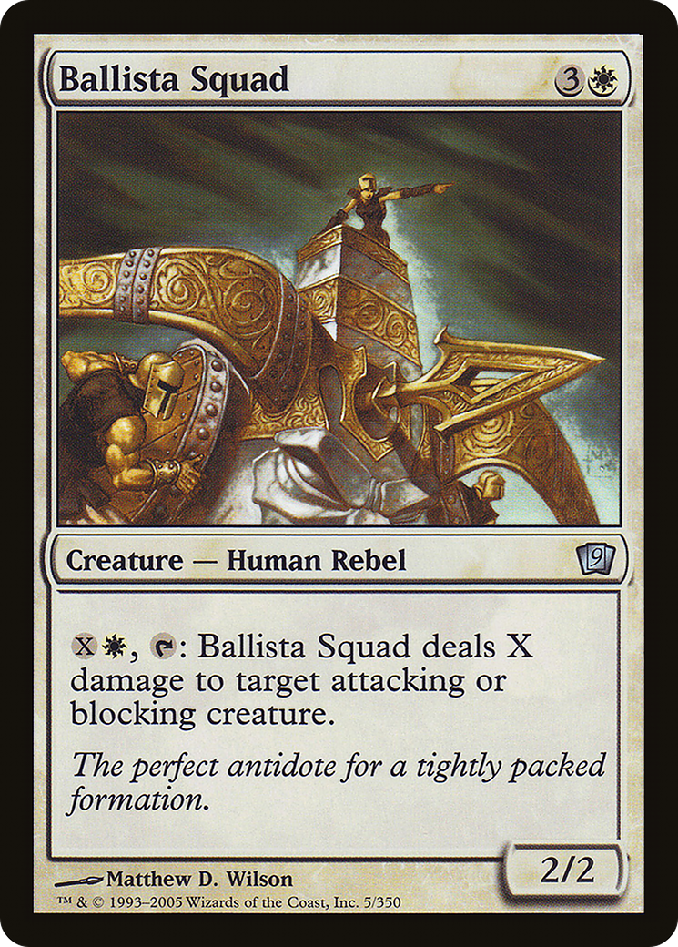Ballista Squad [Ninth Edition] Foil