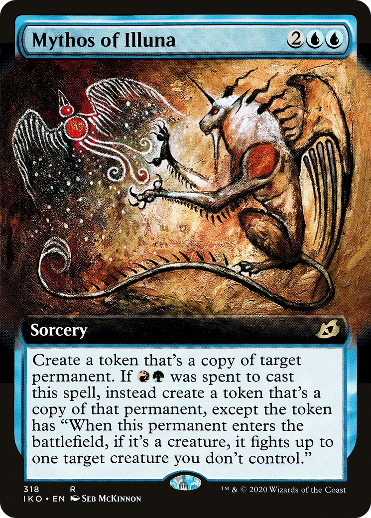 Mythos of Illuna (Extended Art) [Ikoria: Lair of Behemoths] Foil