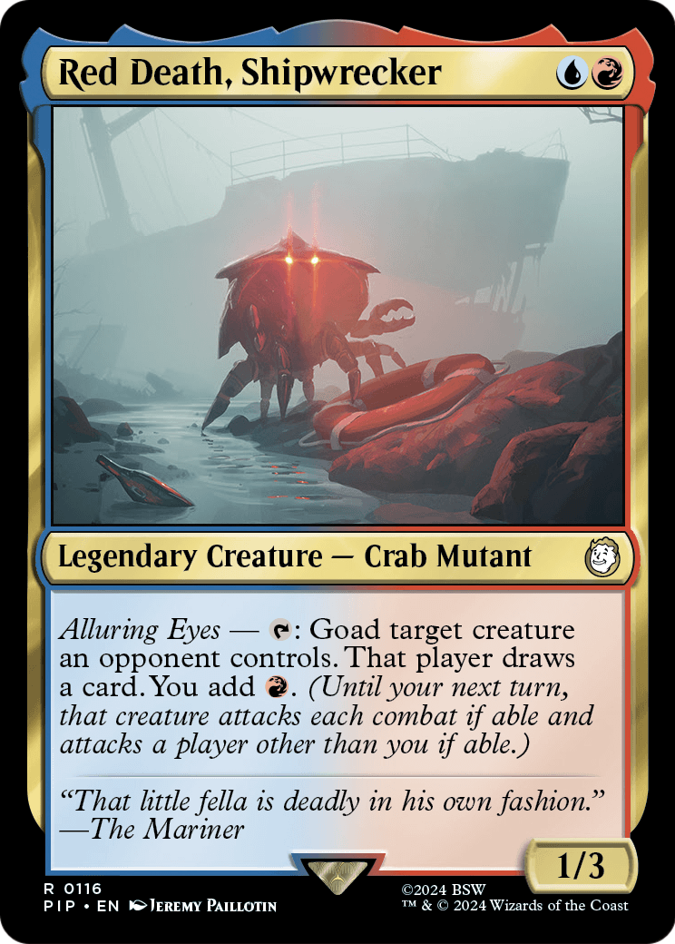 Red Death, Shipwrecker [Fallout] Foil