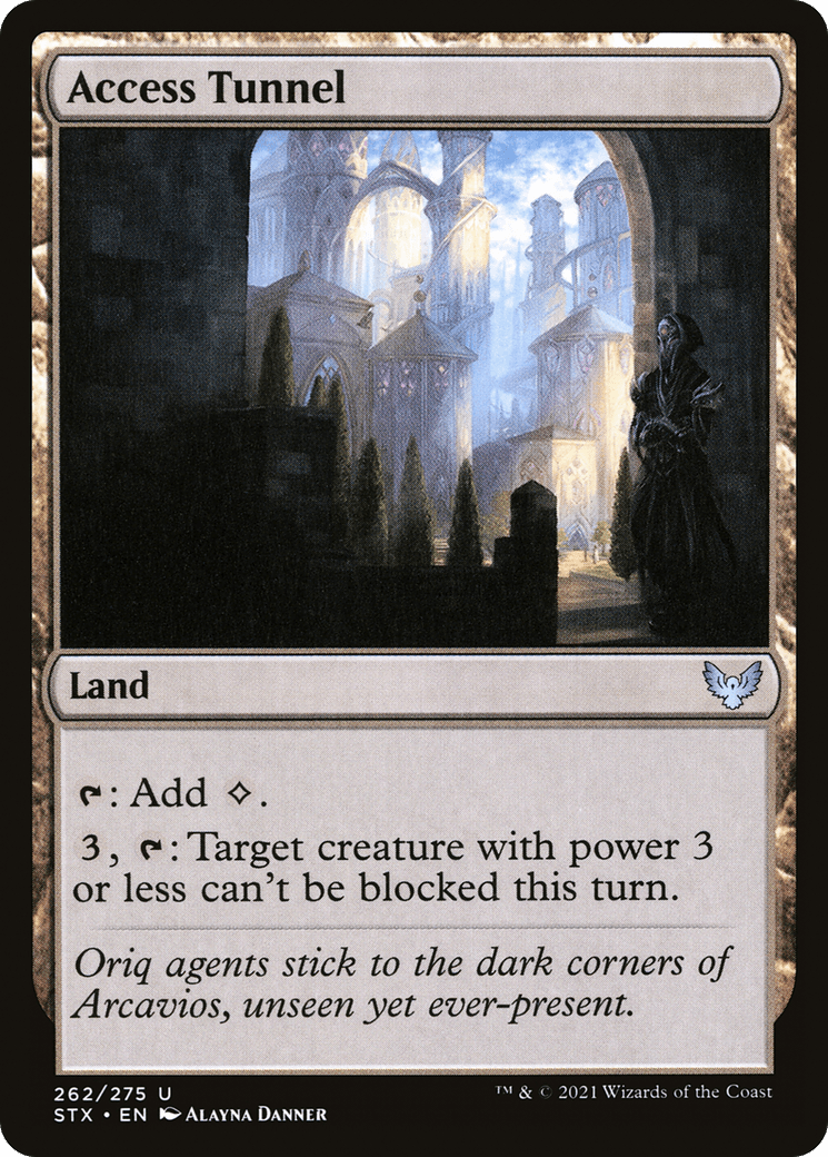 Access Tunnel [Strixhaven: School of Mages] Foil