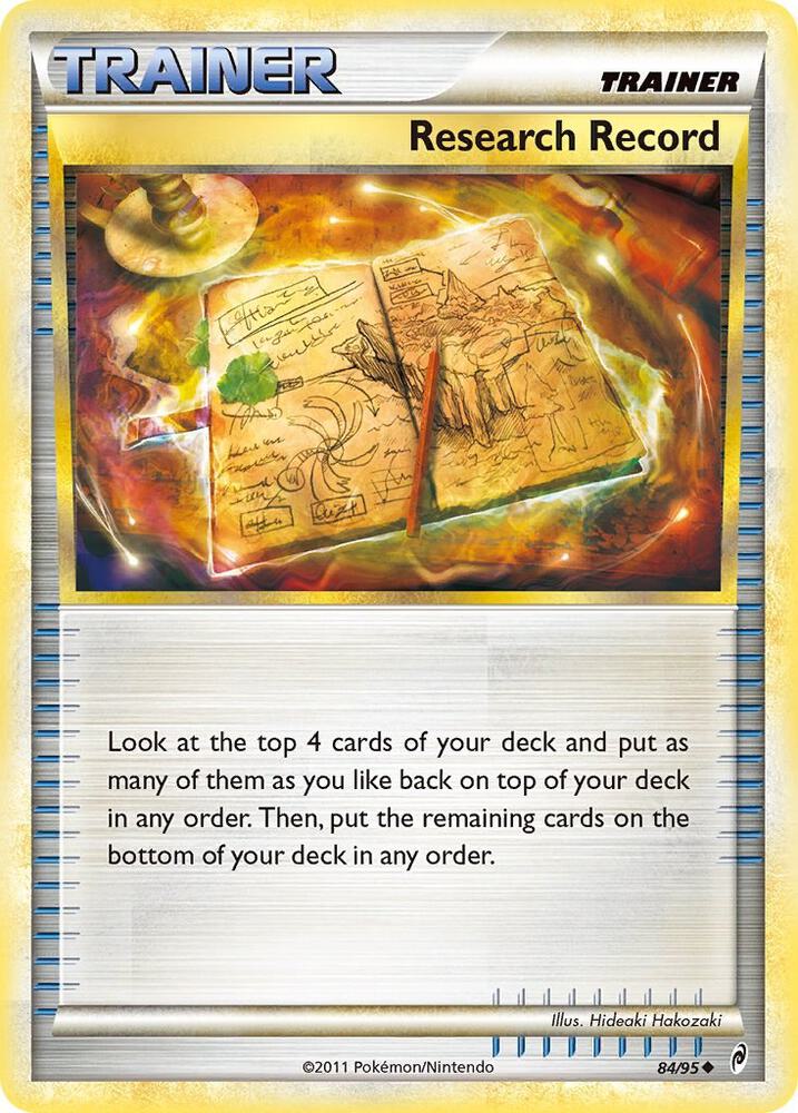Research Record 84/95 (Call of Legends) 