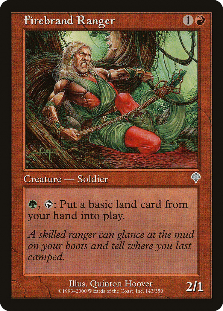 Firebrand Ranger [Invasion] Foil
