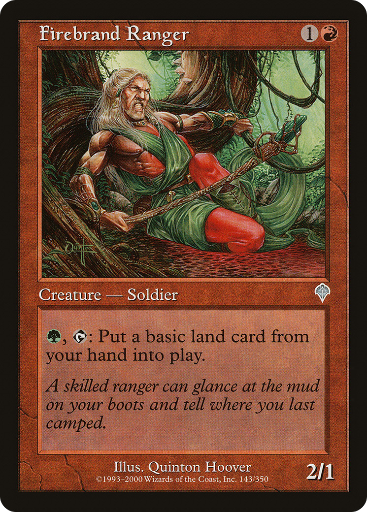 Firebrand Ranger [Invasion] Foil
