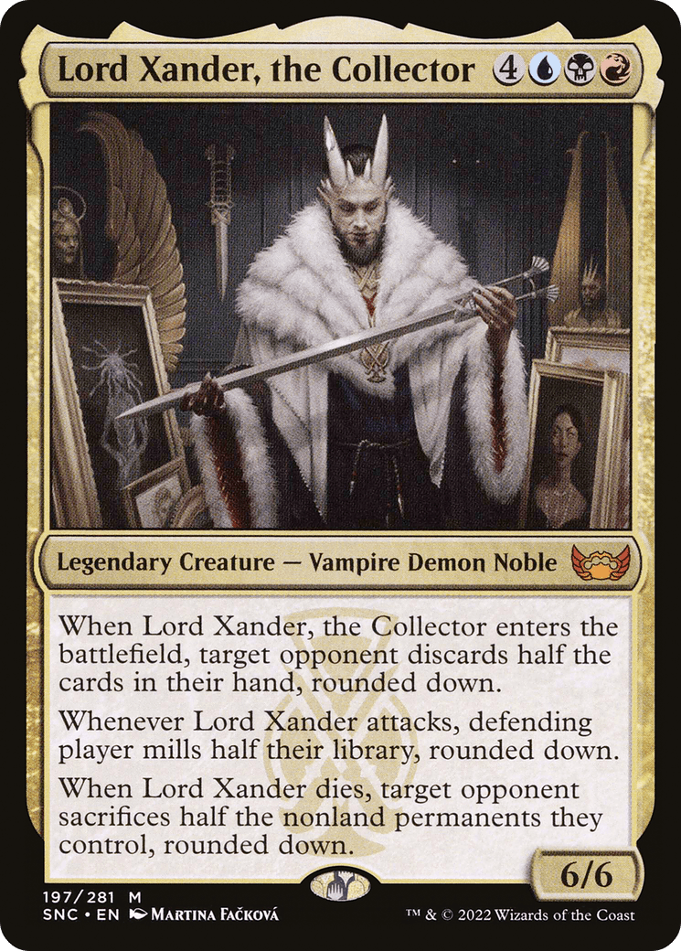 Lord Xander, the Collector [Streets of New Capenna] Foil