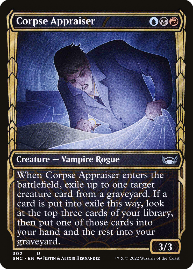 Corpse Appraiser (Showcase Golden Age) [Streets of New Capenna] Foil