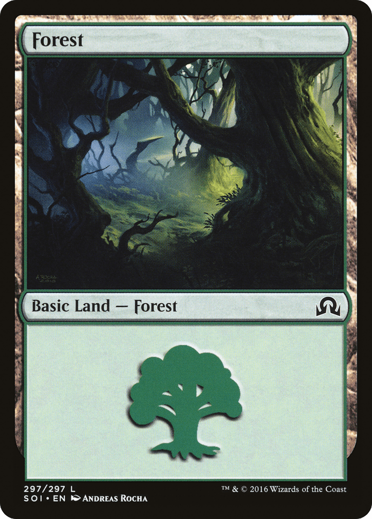 Forest (SOI-297) - Shadows over Innistrad Foil