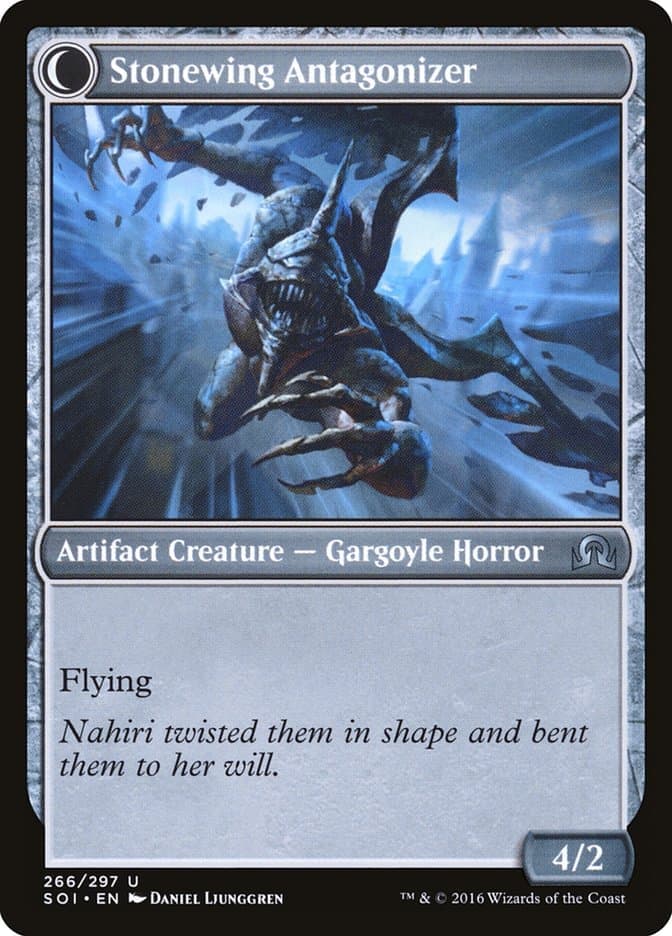 Thraben Gargoyle // Stonewing Antagonizer [Shadows over Innistrad] Foil