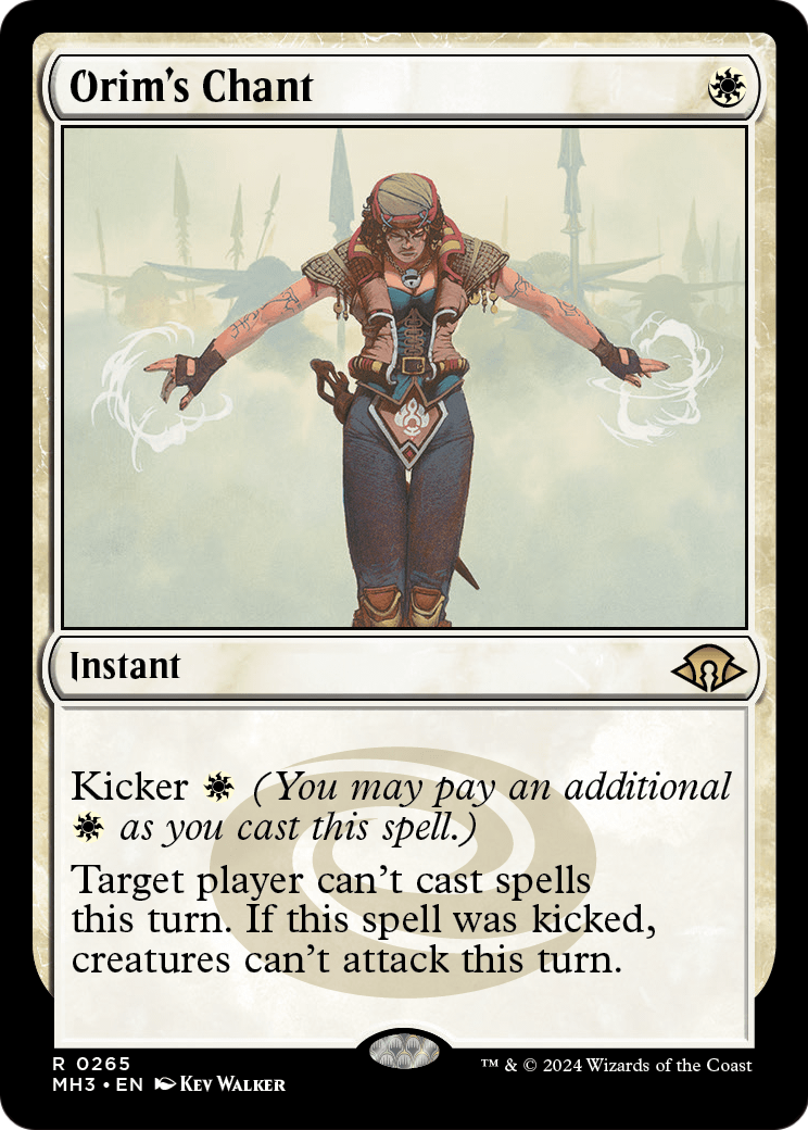 Orim's Chant [Modern Horizons 3] Foil