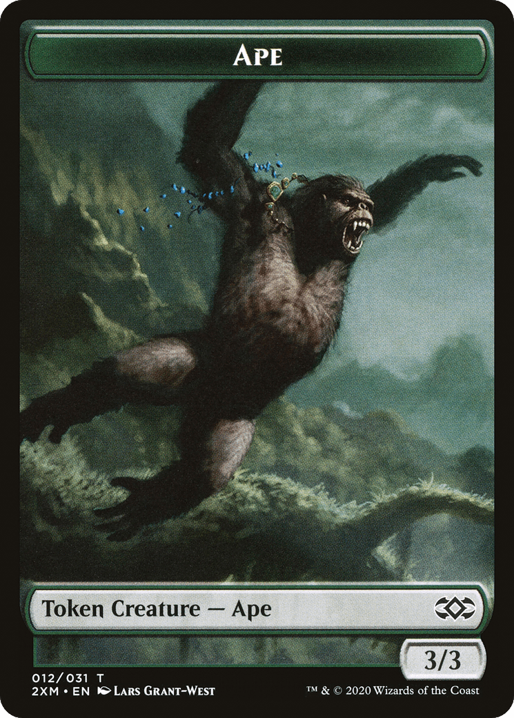 Ape (T2XM-012) - Double Masters Tokens Foil
