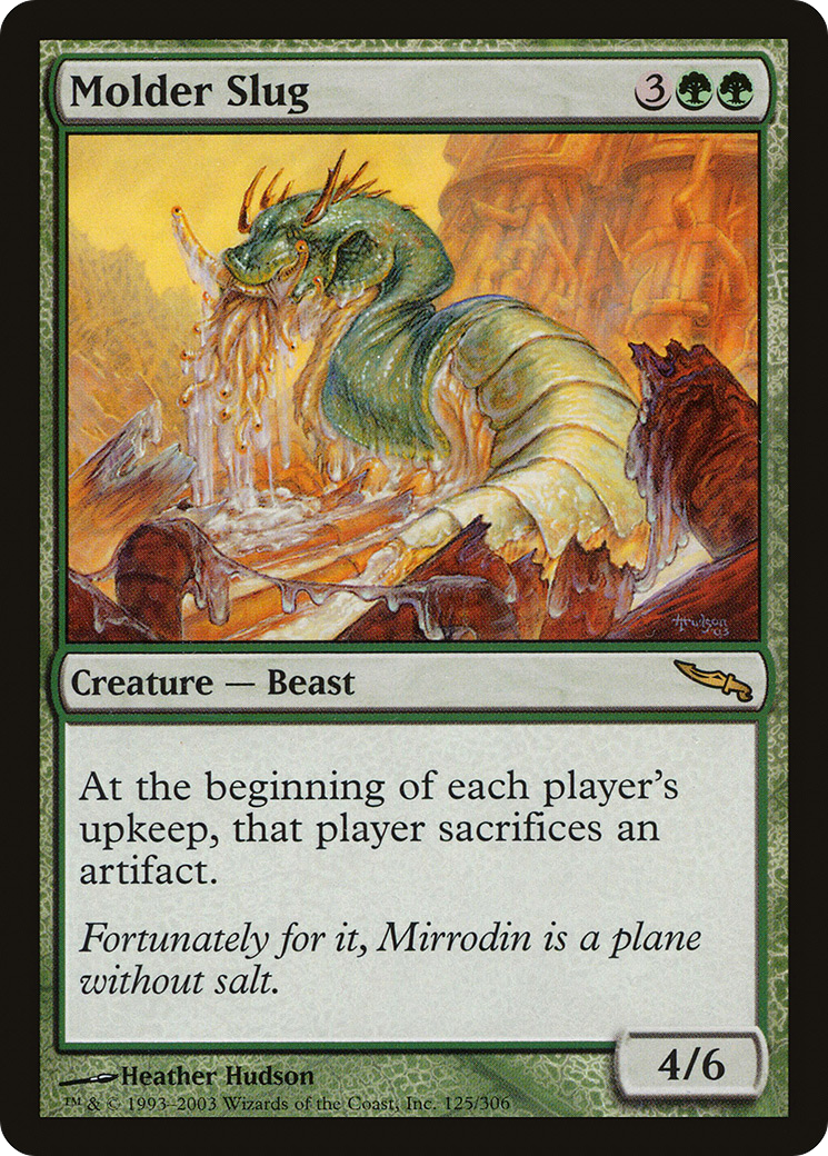 Molder Slug [Mirrodin] Foil