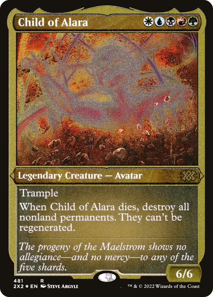 Child of Alara (Foil Etched) |  Foil (481) [Double Masters 2022]