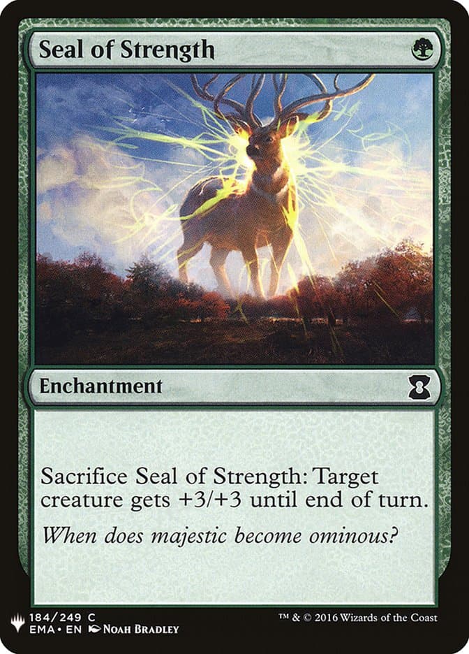 Seal of Strength |  (EMA-184) [The List]