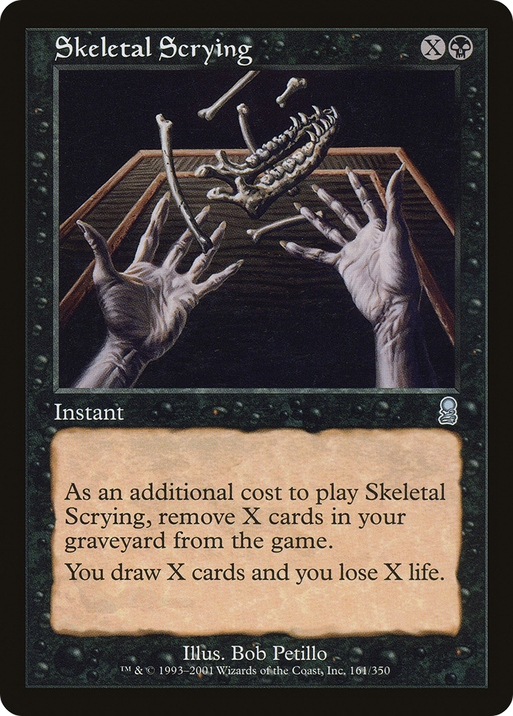 Skeletal Scrying [Odyssey] Foil