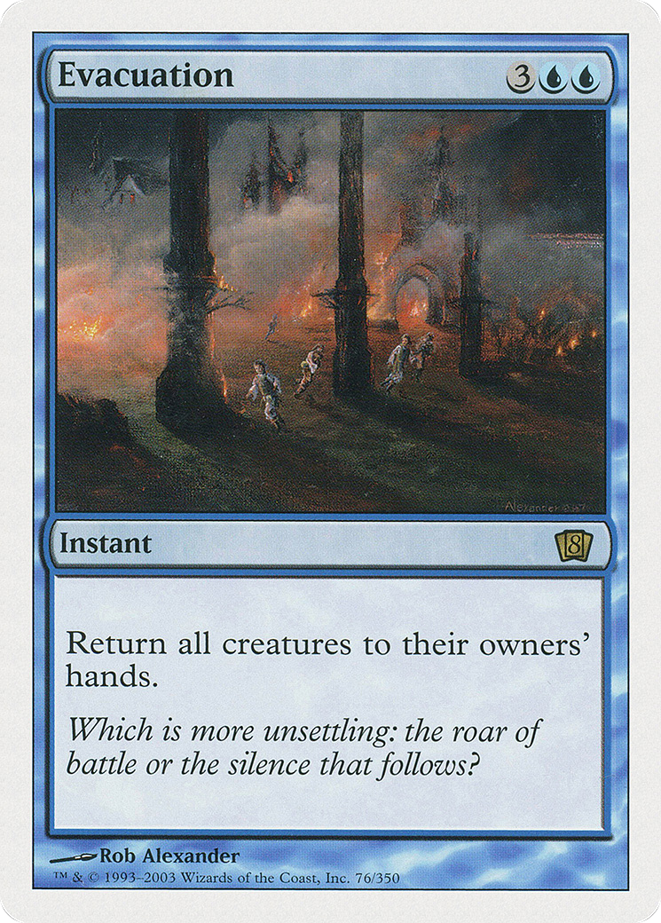 Evacuation [Eighth Edition] Foil