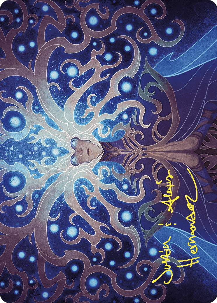 Omniscience // Omniscience (AWOE-068) - Wilds of Eldraine Art Series (Borderless) Foil