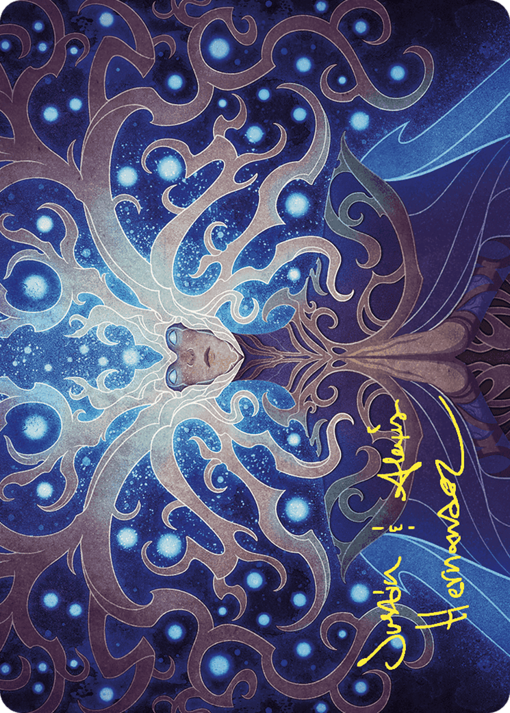 Omniscience // Omniscience (AWOE-068) - Wilds of Eldraine Art Series (Borderless) Foil