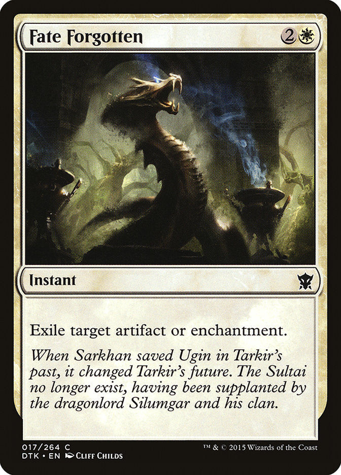 Fate Forgotten 17 (Dragons of Tarkir)  - Foil