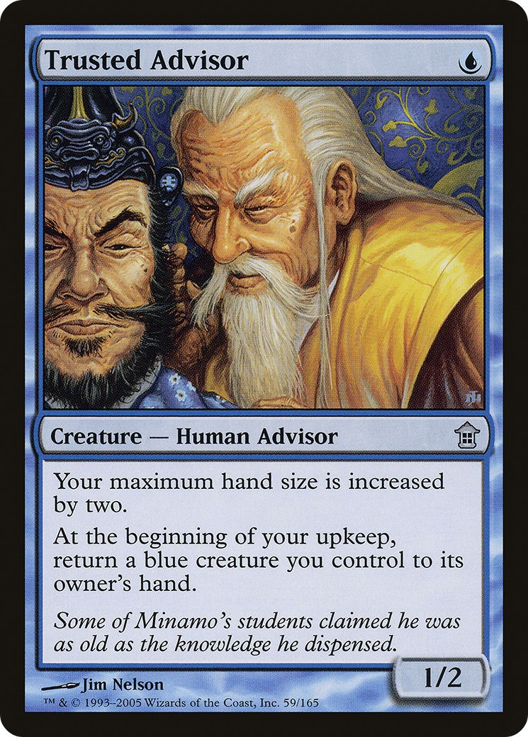 Trusted Advisor [Saviors of Kamigawa] Foil