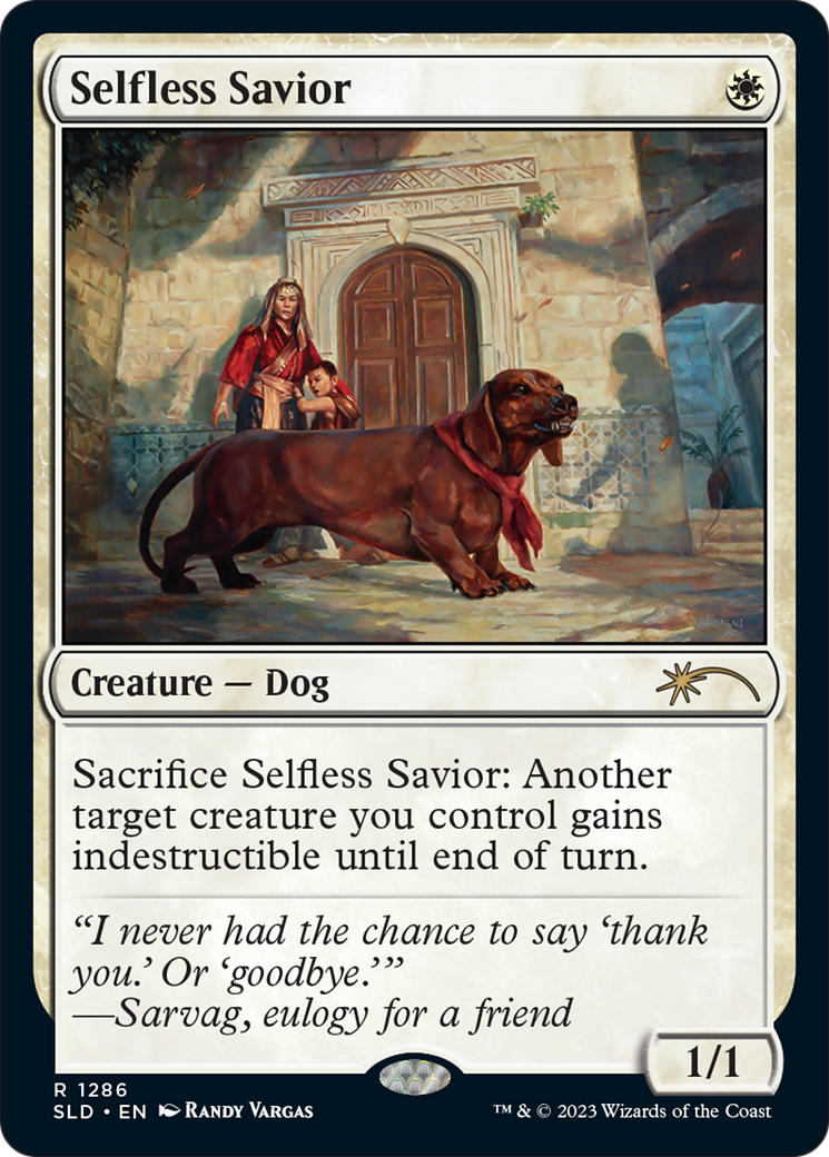 Selfless Savior [Secret Lair Drop Series] Foil