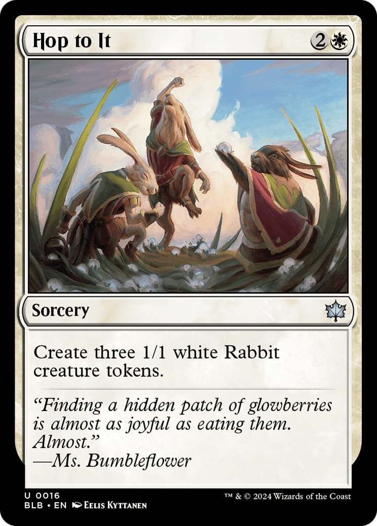Hop to It [Bloomburrow] Foil