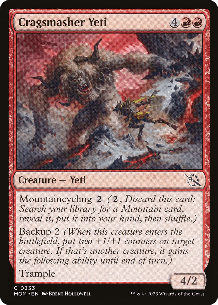 Cragsmasher Yeti [March of the Machine] Foil