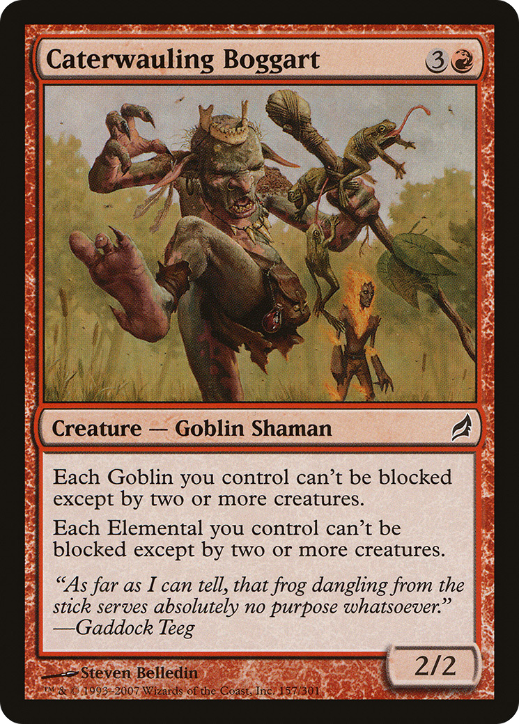 Caterwauling Boggart [Lorwyn] Foil