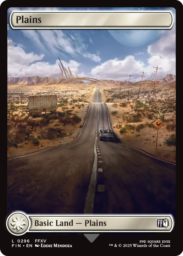 Plains (296) [FINAL FANTASY]  Foil
