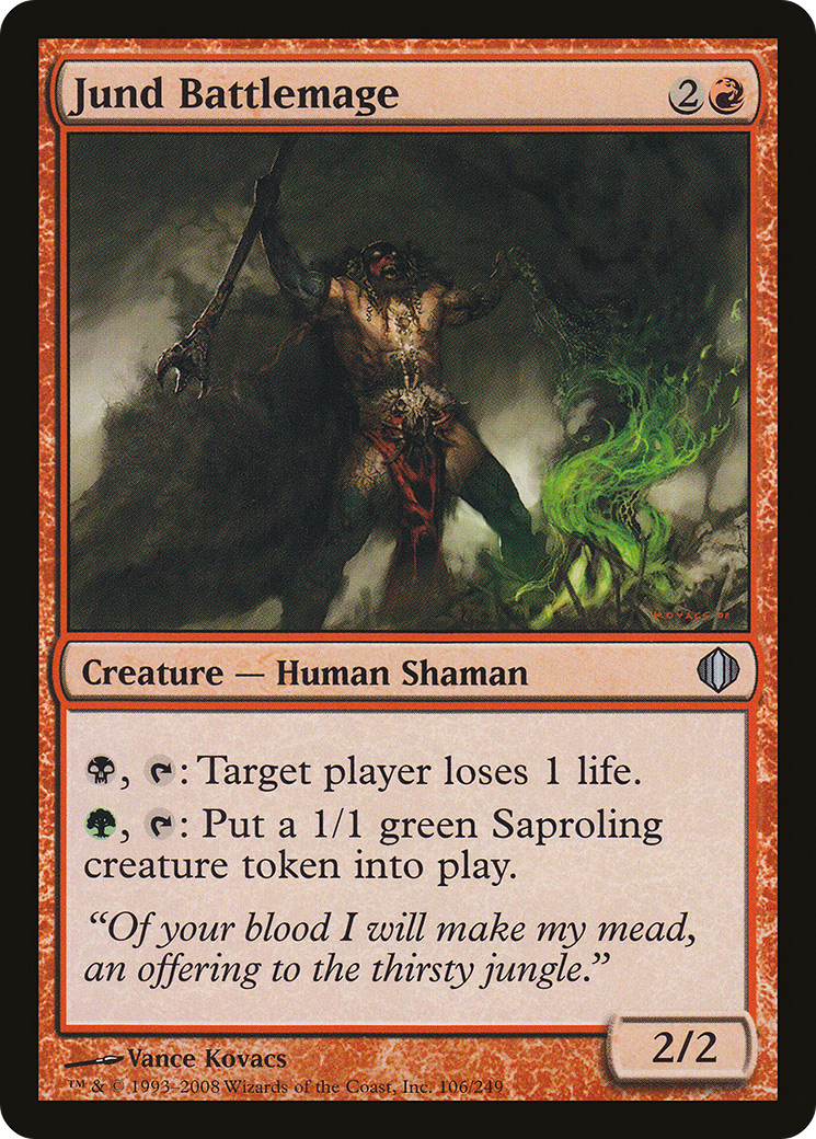 Jund Battlemage [Shards of Alara] Foil