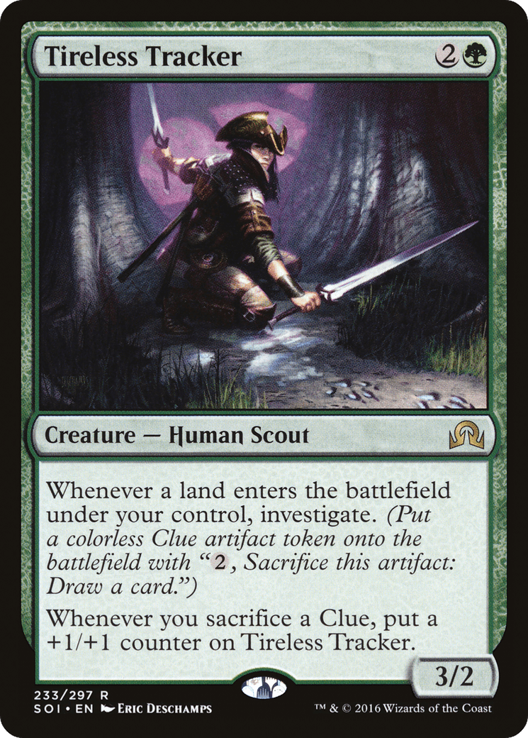 Tireless Tracker [Shadows over Innistrad] Foil