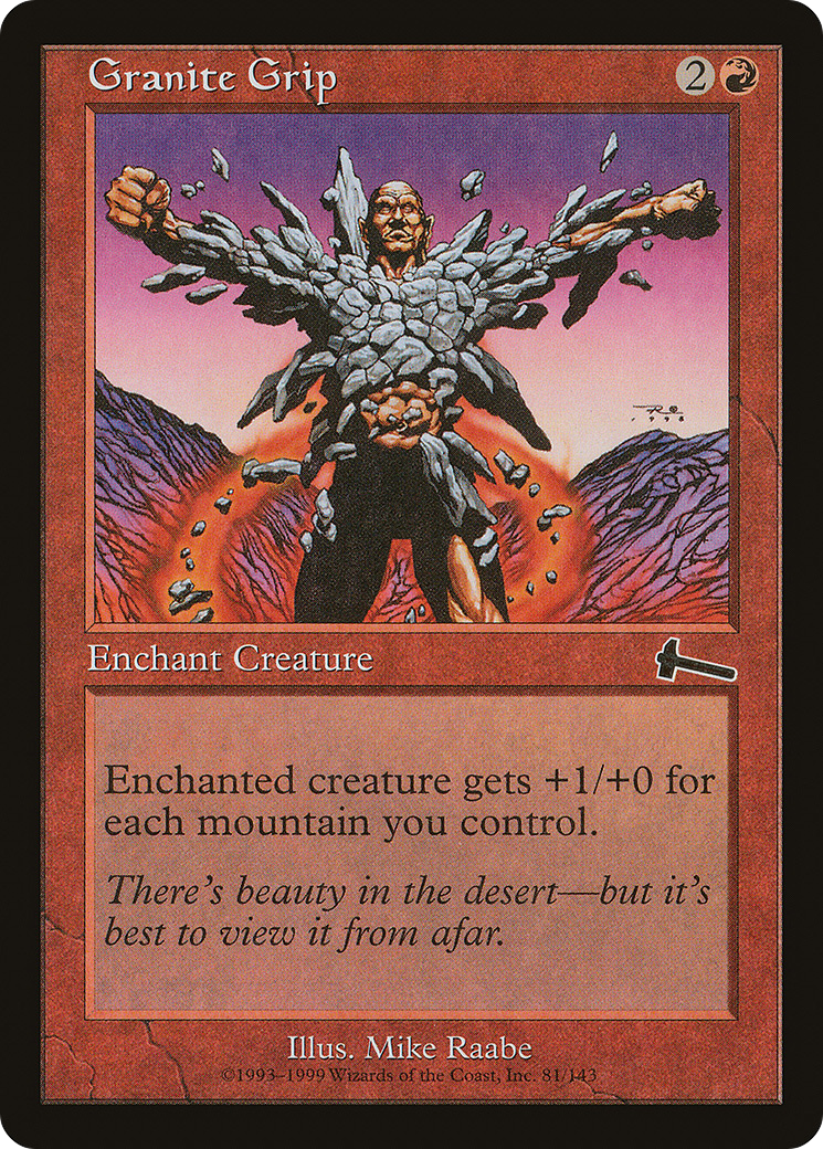 Granite Grip [Urza's Legacy] Foil