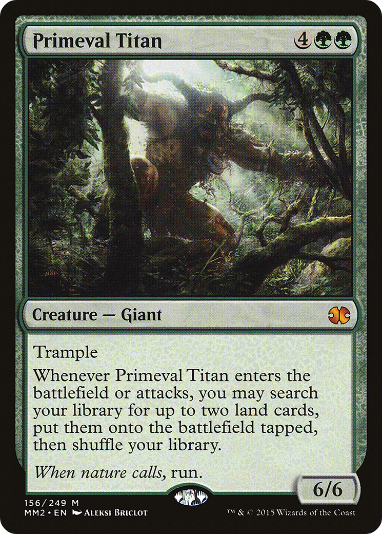 Primeval Titan [Modern Masters 2015] Foil