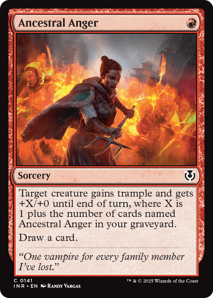 Ancestral Anger (-141) [Innistrad Remastered]
