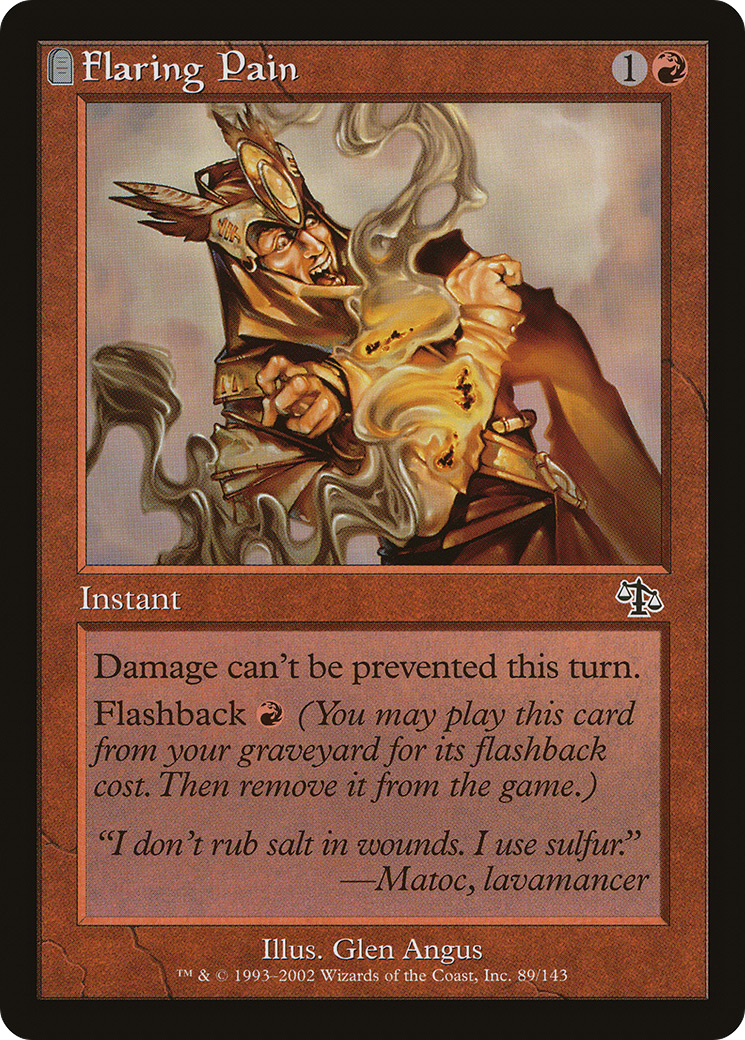 Flaring Pain [Judgment] Foil