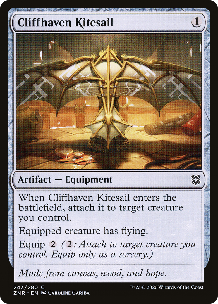 Cliffhaven Kitesail [Zendikar Rising] Foil