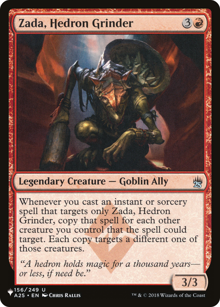 Zada, Hedron Grinder |  (A25-156) [The List]