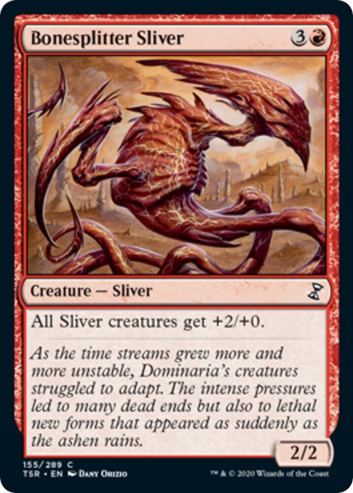 Bonesplitter Sliver 155 (Time Spiral: Remastered) 