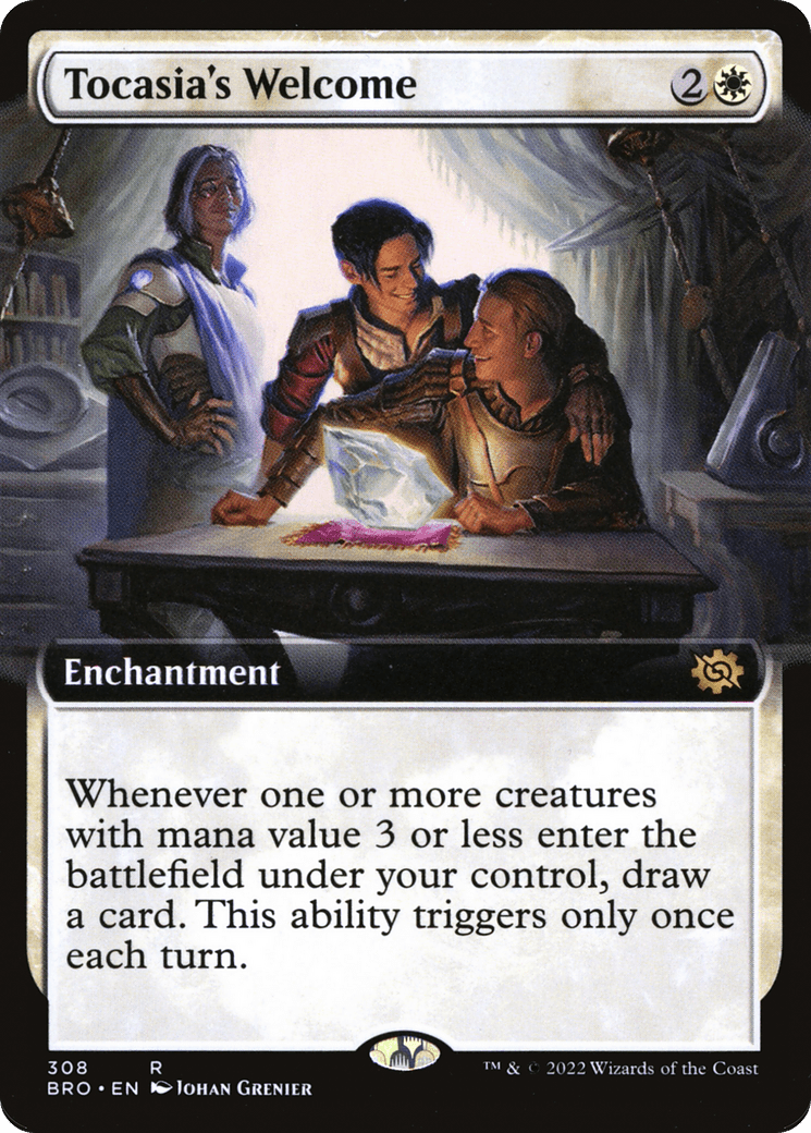 Tocasia's Welcome (Extended Art) [The Brothers' War] Foil