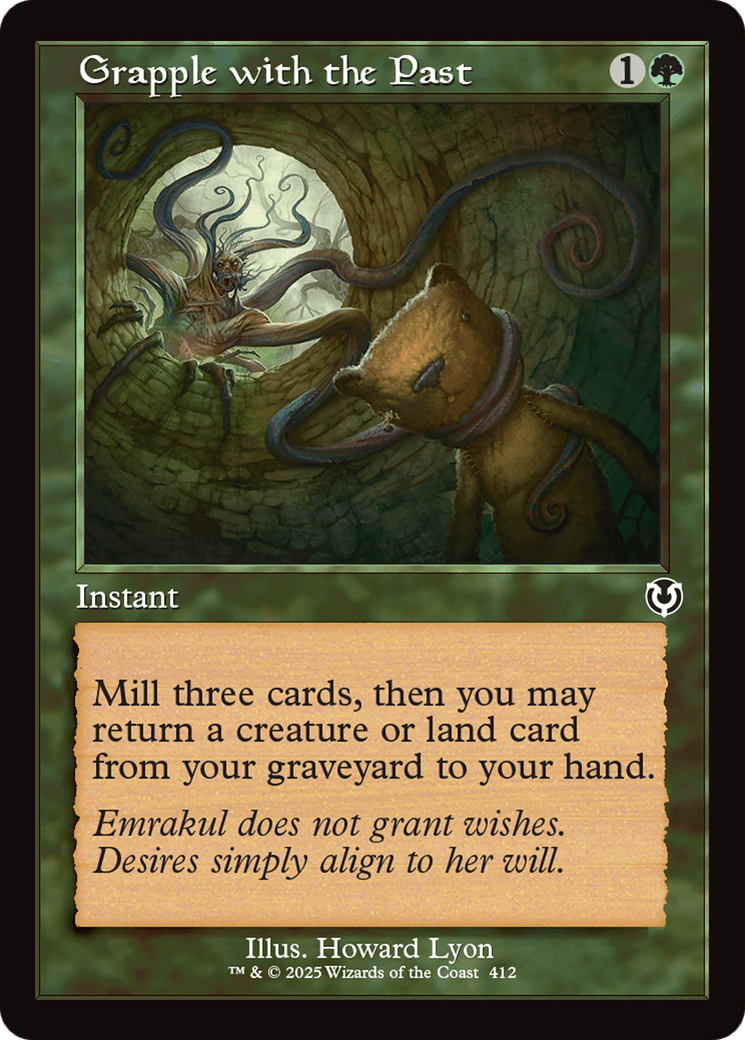 Grapple with the Past (Retro Frame) (-412) [Innistrad Remastered]  Foil