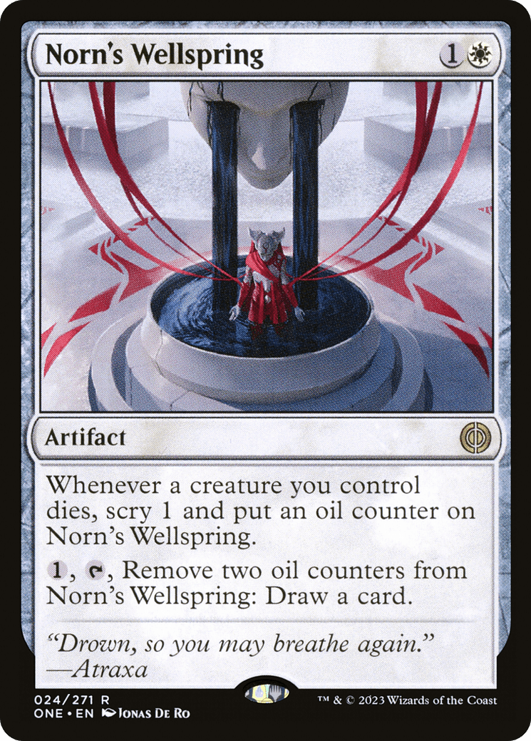 Norn's Wellspring [Phyrexia: All Will Be One] Foil