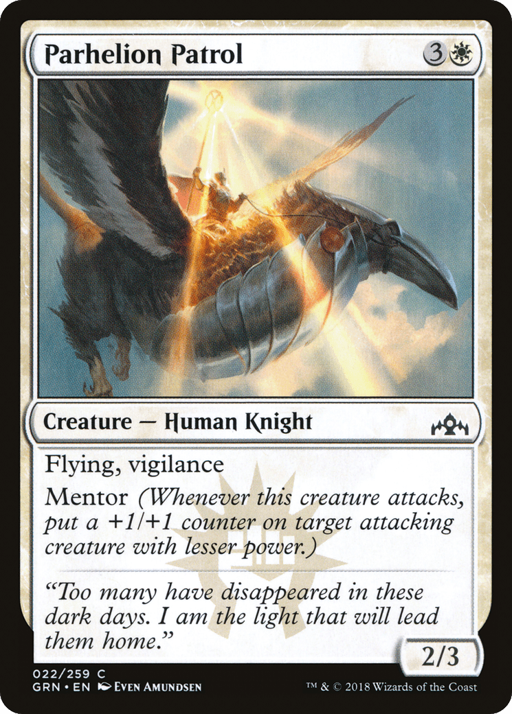 Parhelion Patrol [Guilds of Ravnica] Foil