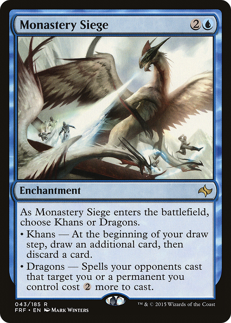 Monastery Siege [Fate Reforged] Foil