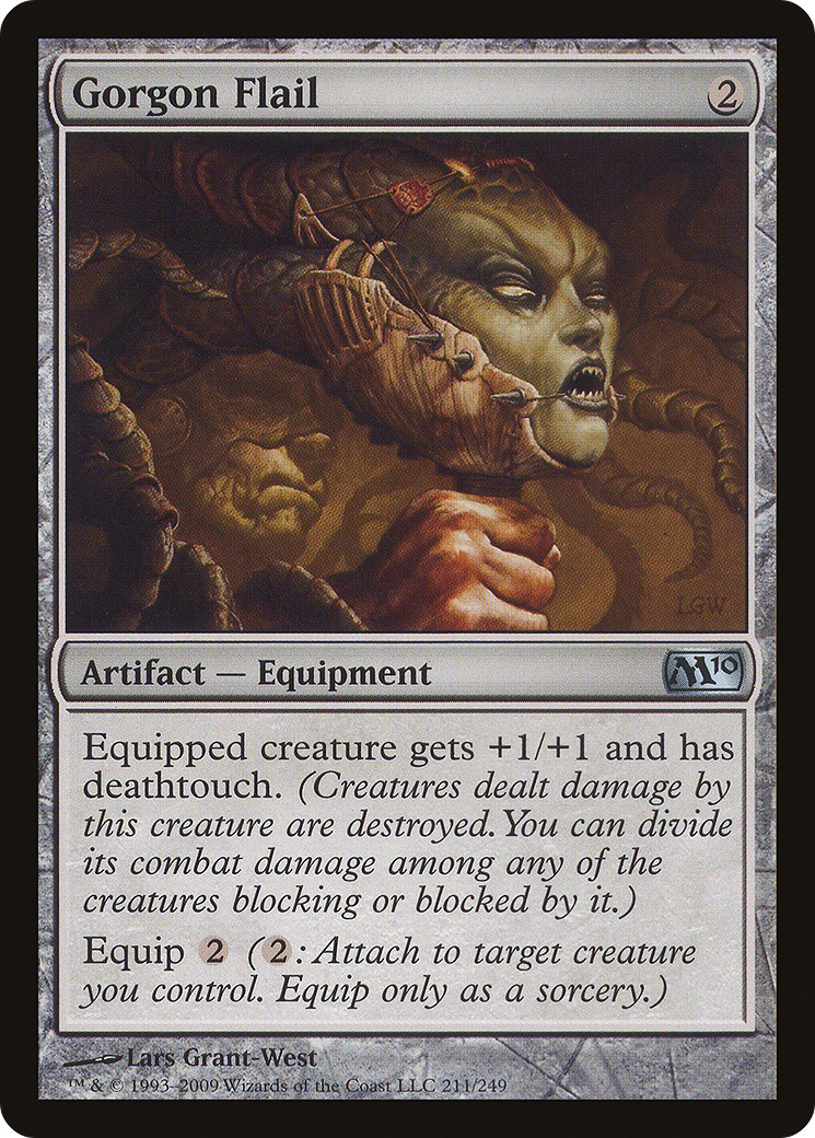 Gorgon Flail [Magic 2010] Foil