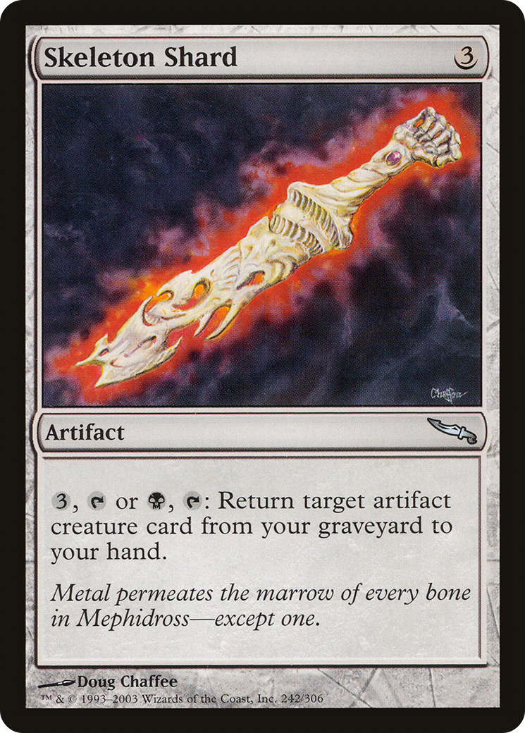 Skeleton Shard [Mirrodin] Foil