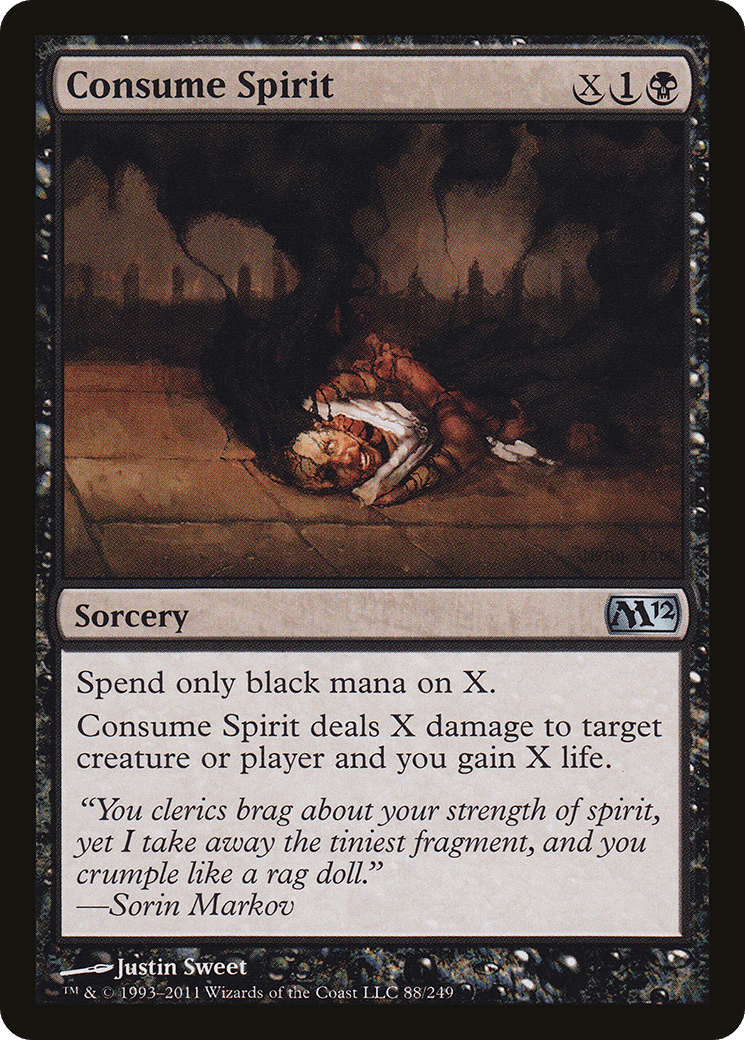 Consume Spirit [Magic 2012] Foil