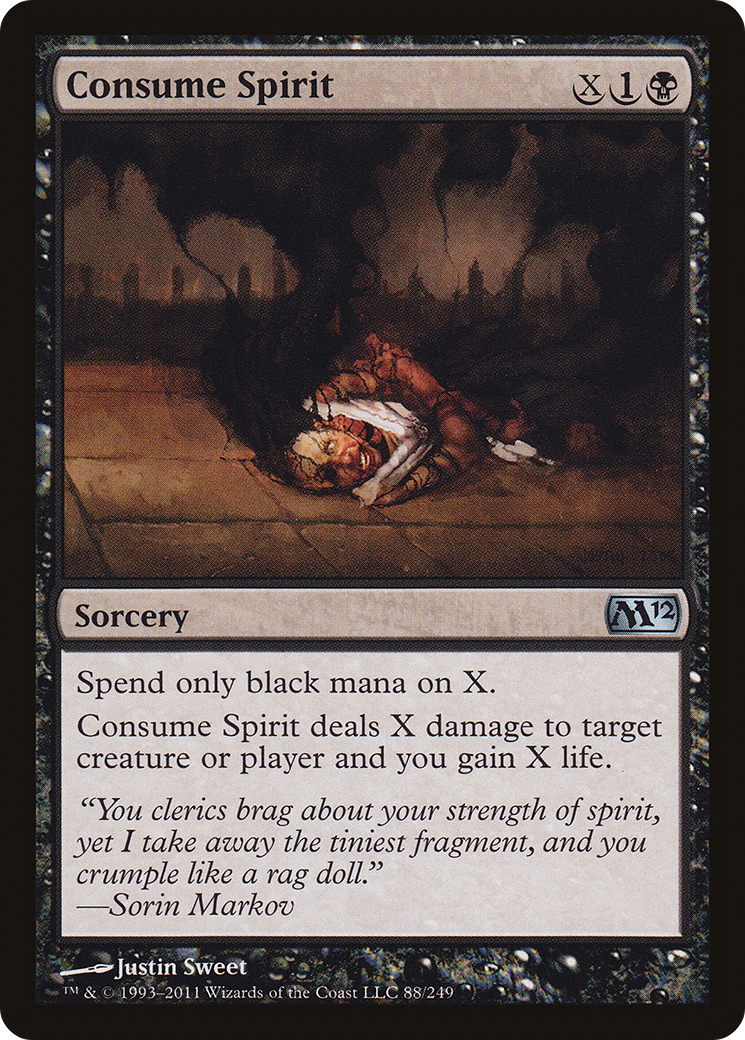 Consume Spirit [Magic 2012] Foil