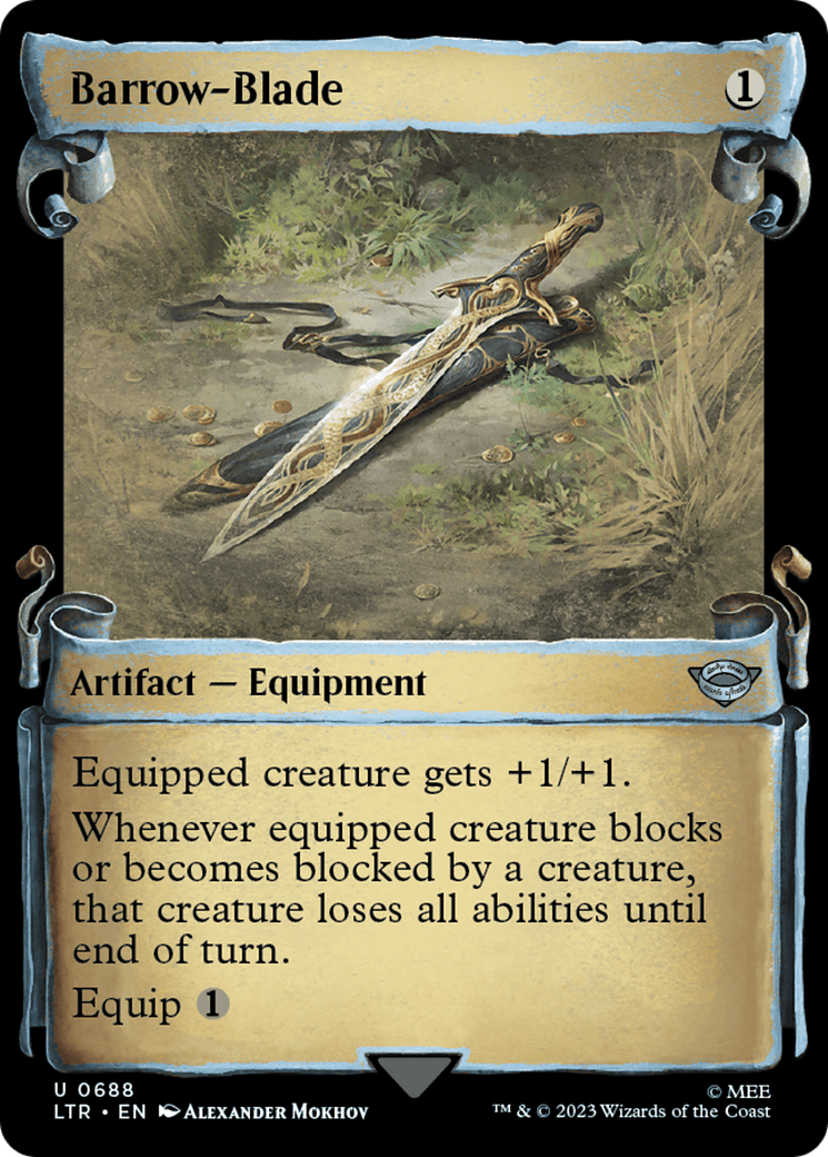Barrow-Blade [The Lord of the Rings: Tales of Middle-Earth Showcase Scrolls] Foil
